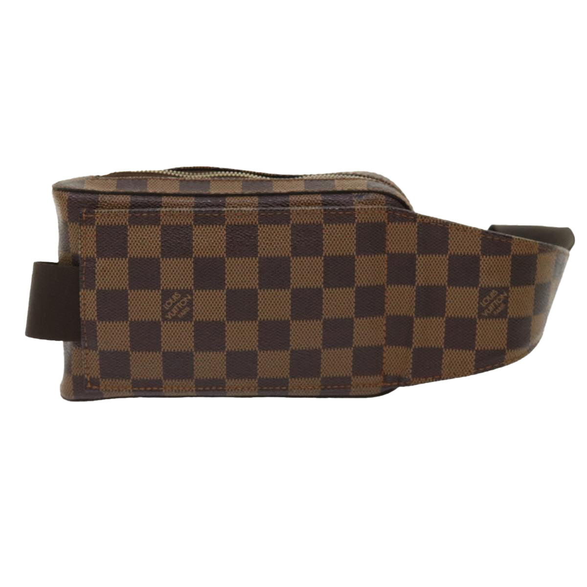LOUIS VUITTON Damier Ebene Geronimos Shoulder Bag LV Auth