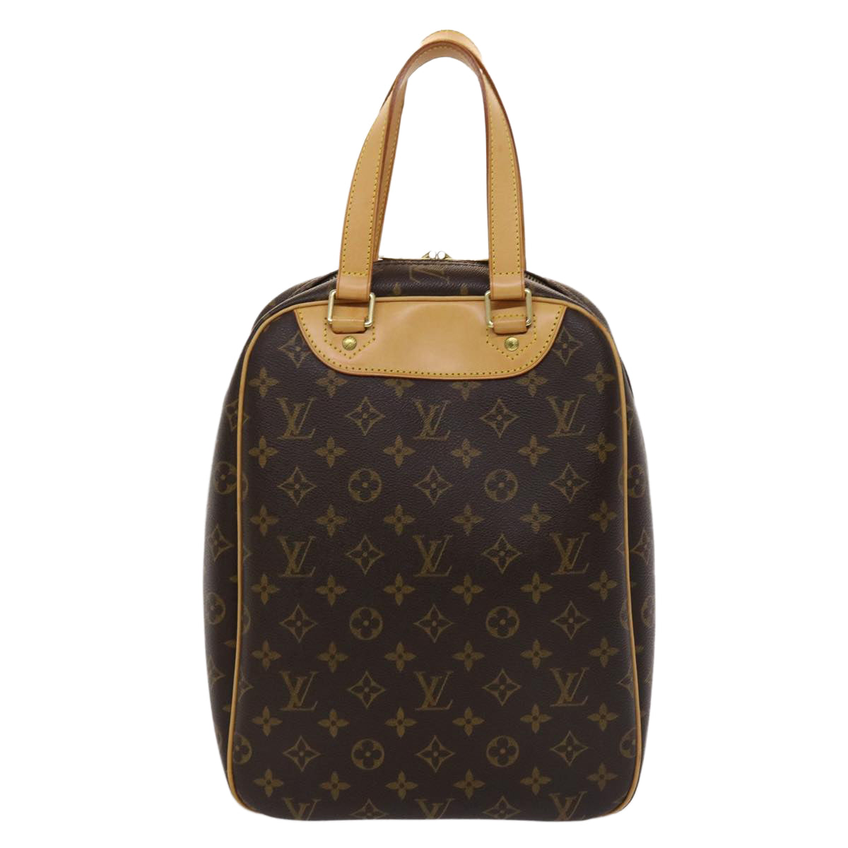LOUIS VUITTON Monogram Excursion Hand Bag LV Auth