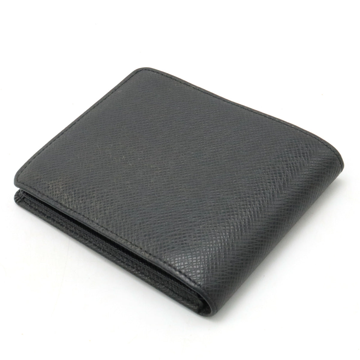 Louis vuitton Tiger Portfolio Florine Wallet Double Folded Wallet Leather Old Black M31112