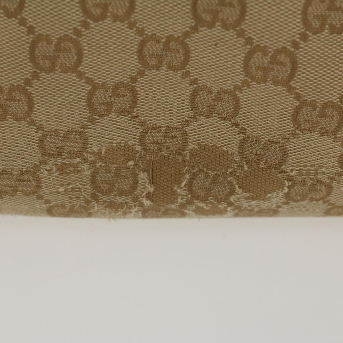 Gucci Leather Canvas Shoulder Bag