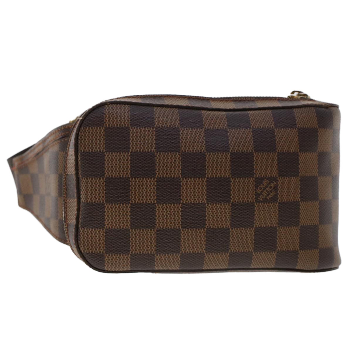 LOUIS VUITTON Damier Ebene Geronimos Shoulder Bag LV Auth