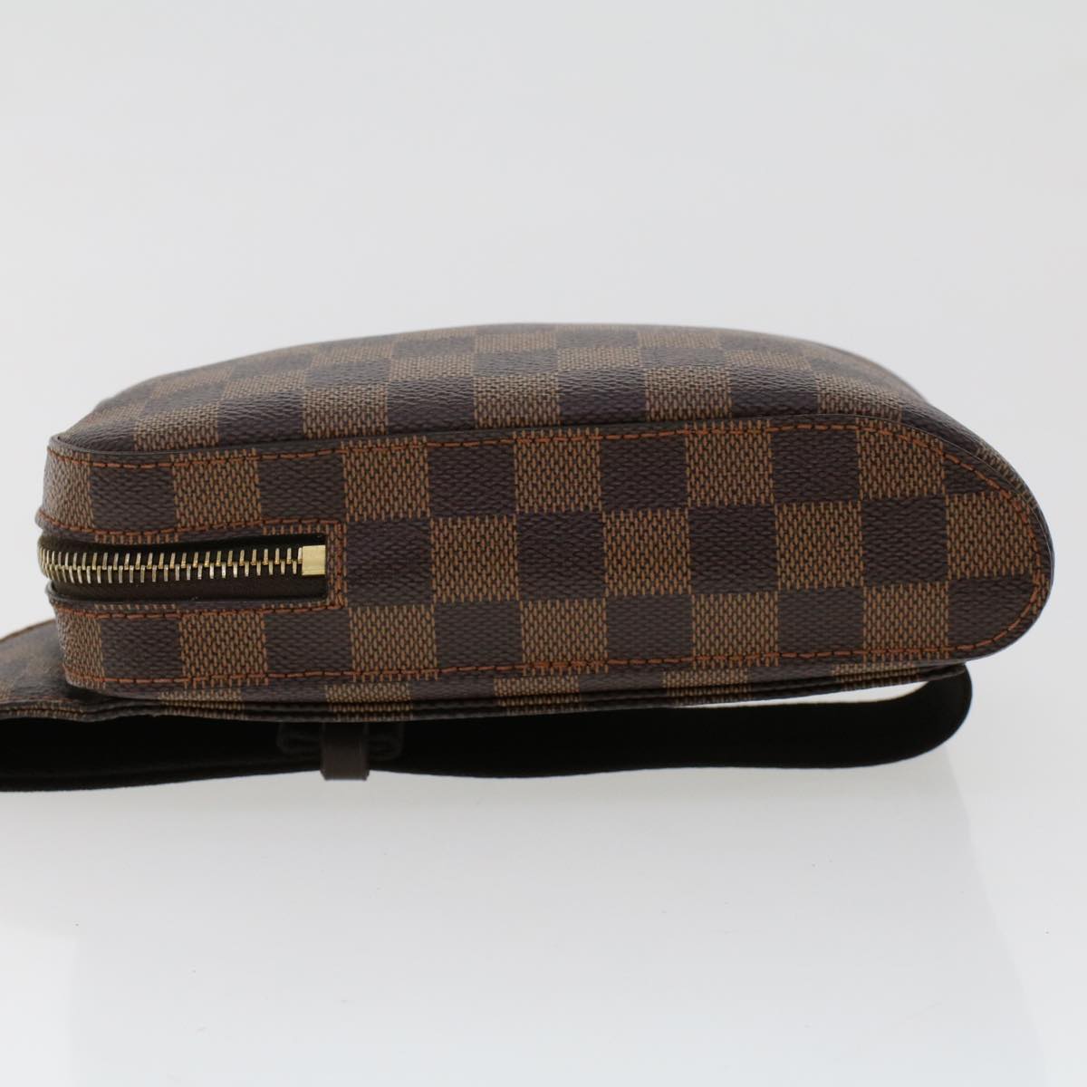 LOUIS VUITTON Damier Ebene Geronimos Shoulder Bag LV Auth