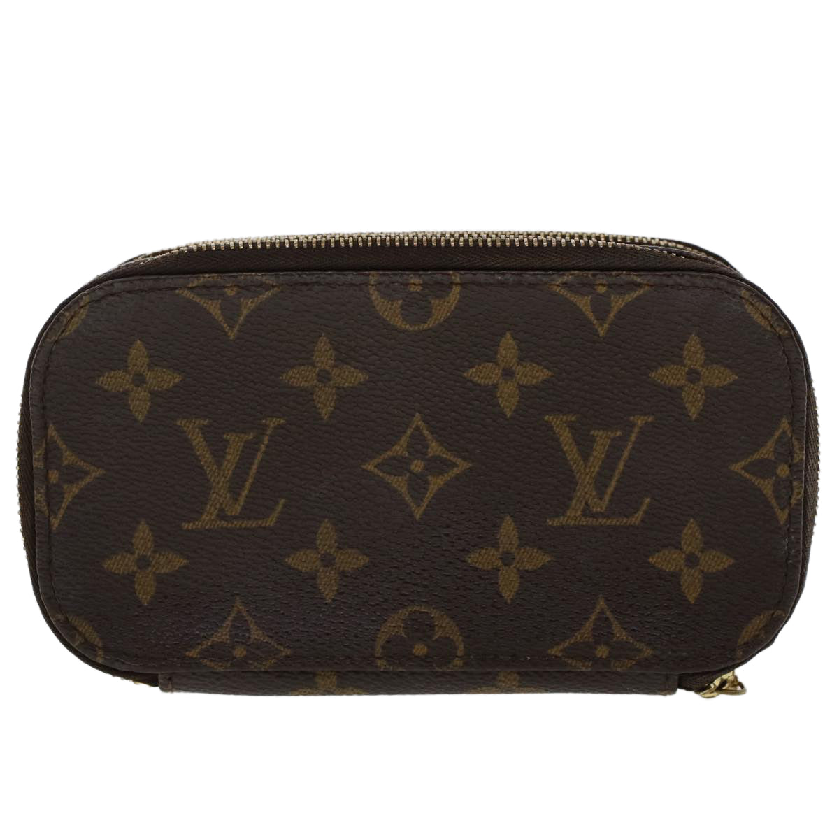 LOUIS VUITTON Monogram Trousse Brush PM Cosmetic Pouch LV