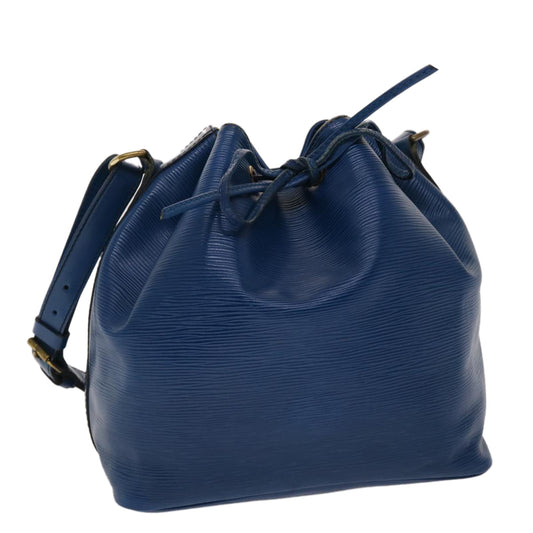 LOUIS VUITTON Epi Petit Noe Shoulder Bag Blue M44105 LV 47965