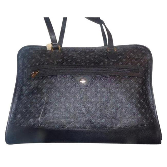 Gucci Leather Canvas Tote