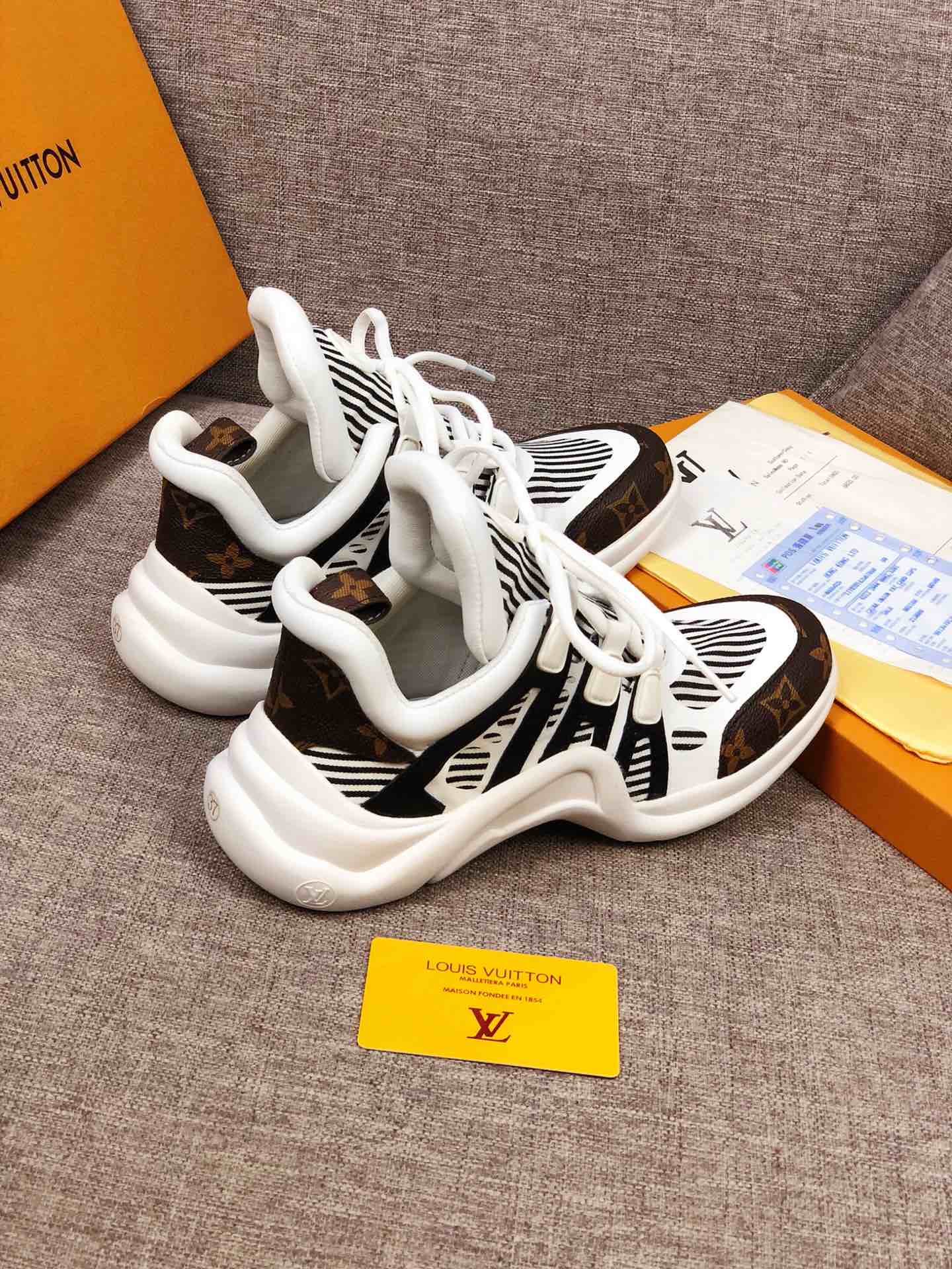 Louis Vuitton Archlight Black White Sneaker