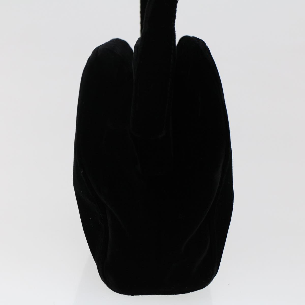 Prada Shoulder Bag Velor Black