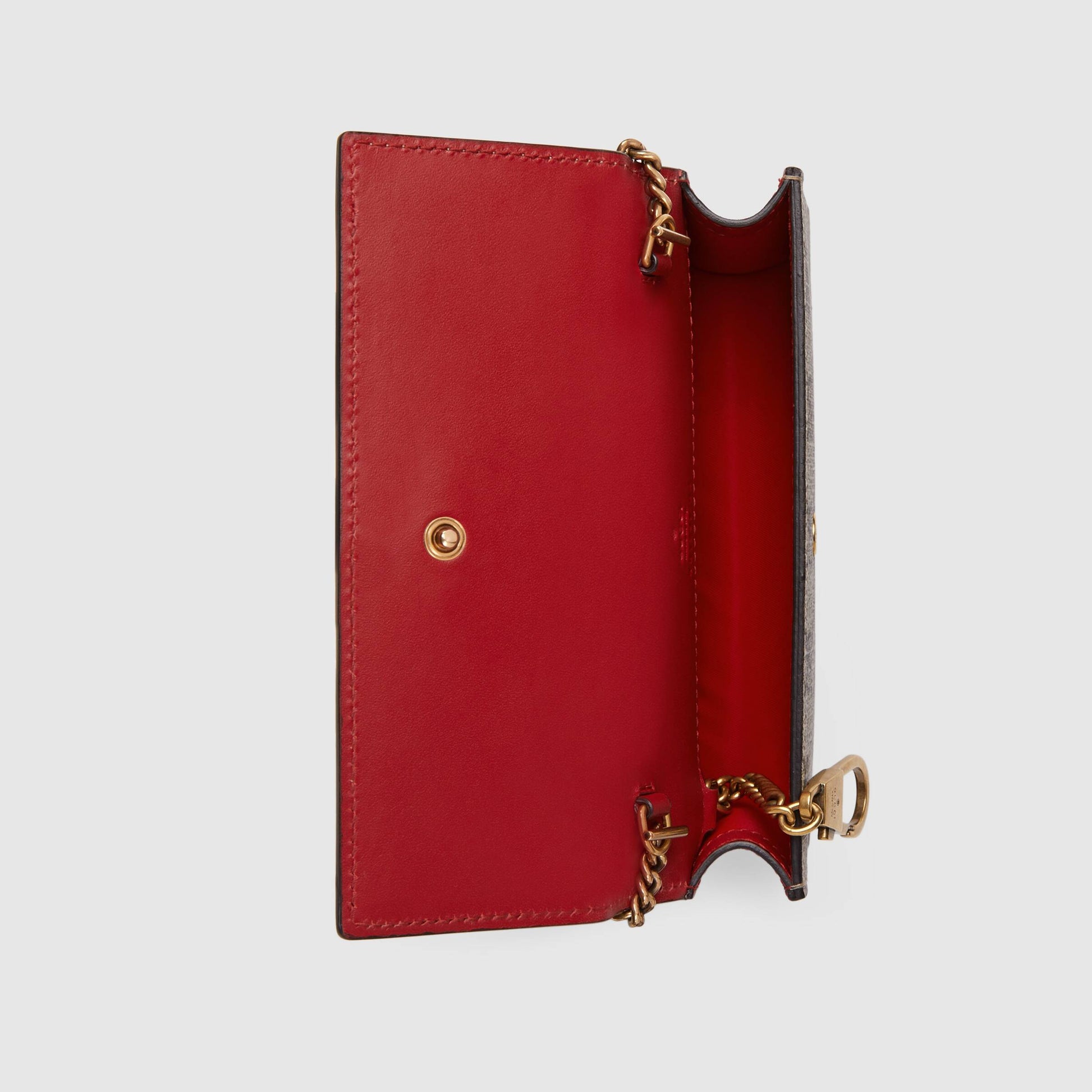 Gucci Monogram Chain Leather Crossbody
