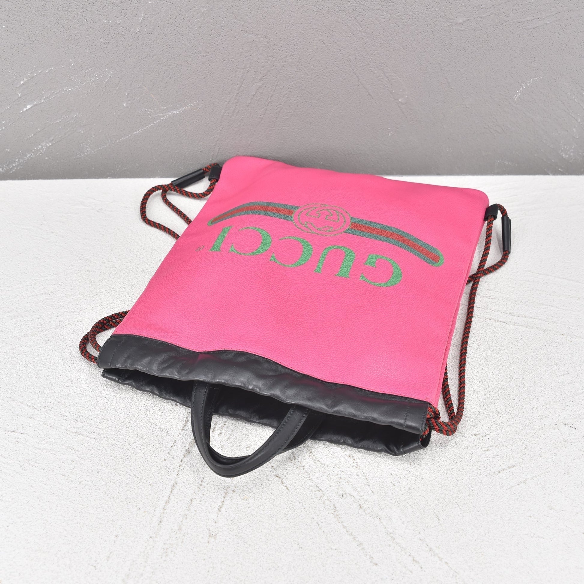Gucci Lou Leather Backpack