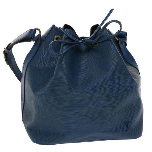 LOUIS VUITTON Epi Petit Noe Shoulder Bag Blue M44105 LV 48289