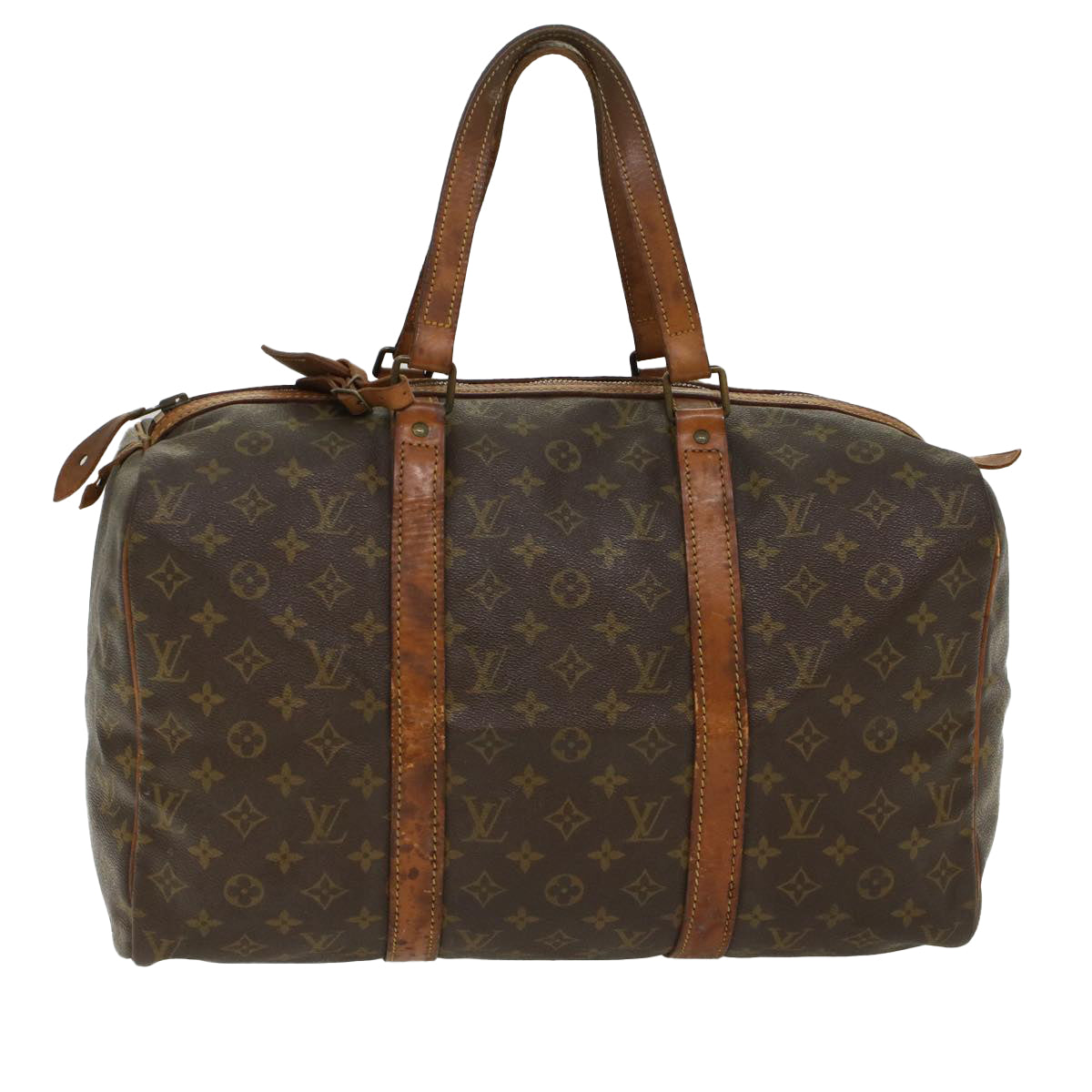 LOUIS VUITTON Monogram Sac Souple 45 Boston Bag M41624 LV 48311