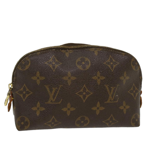 LOUIS VUITTON Monogram Pochette Cosmetic PM Cosmetic Pouch M47515 LV 48404
