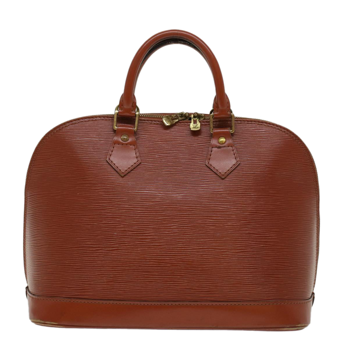 LOUIS VUITTON Epi Alma Hand Bag Brown M5214D LV