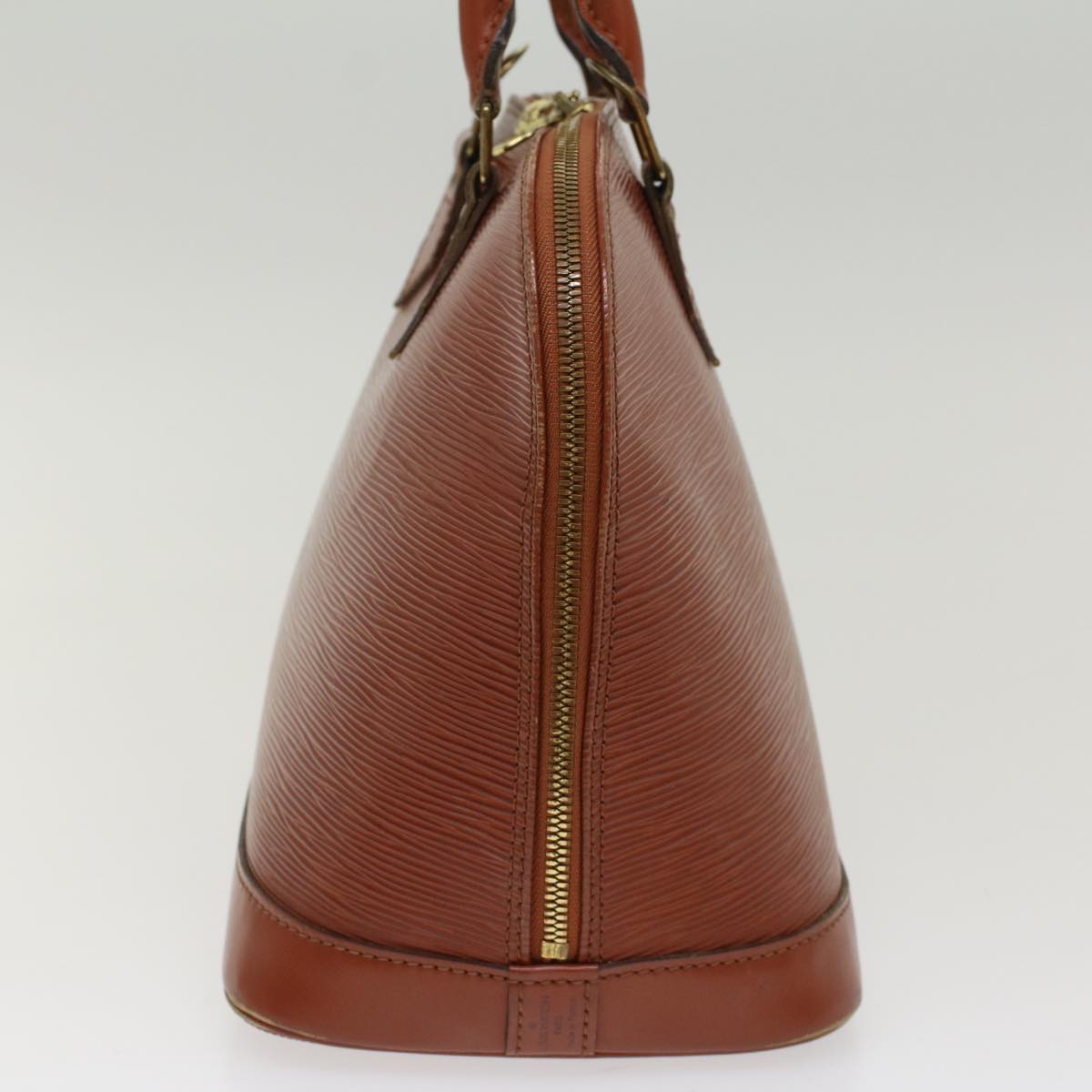 LOUIS VUITTON Epi Alma Hand Bag Brown M5214D LV