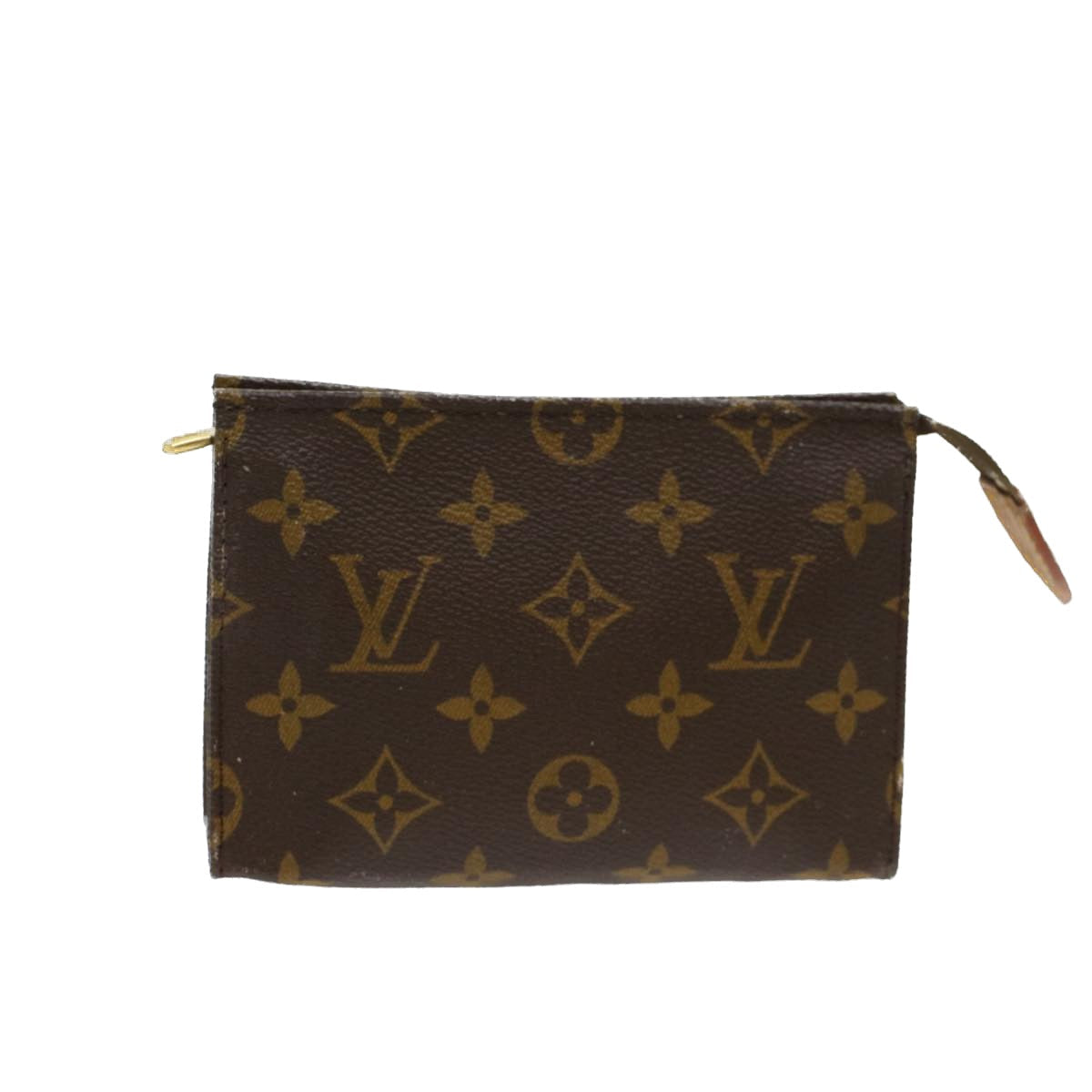 LOUIS VUITTON Monogram Poche Toilette 15 Pouch M47546 LV 48540
