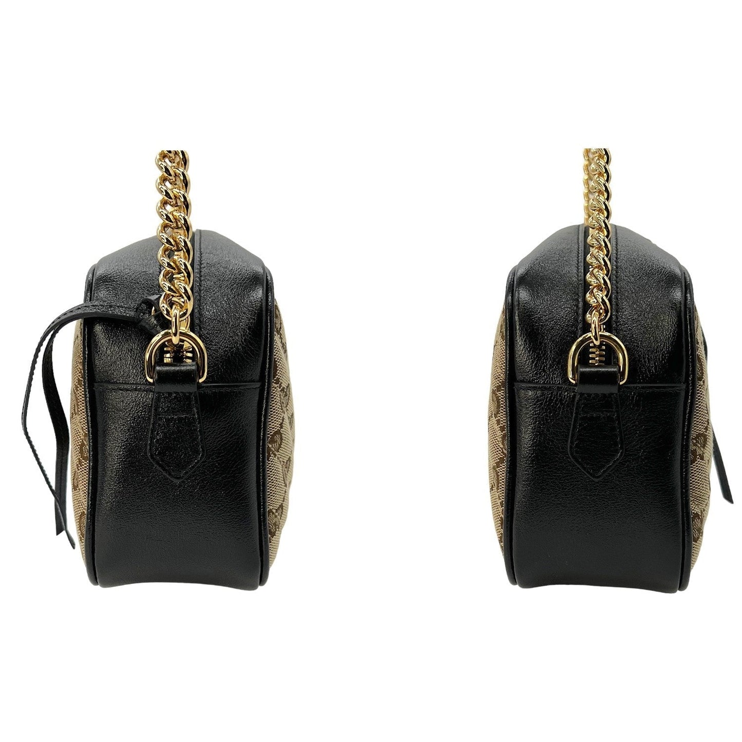 Gucci Monogram Leather Mini Crossbody