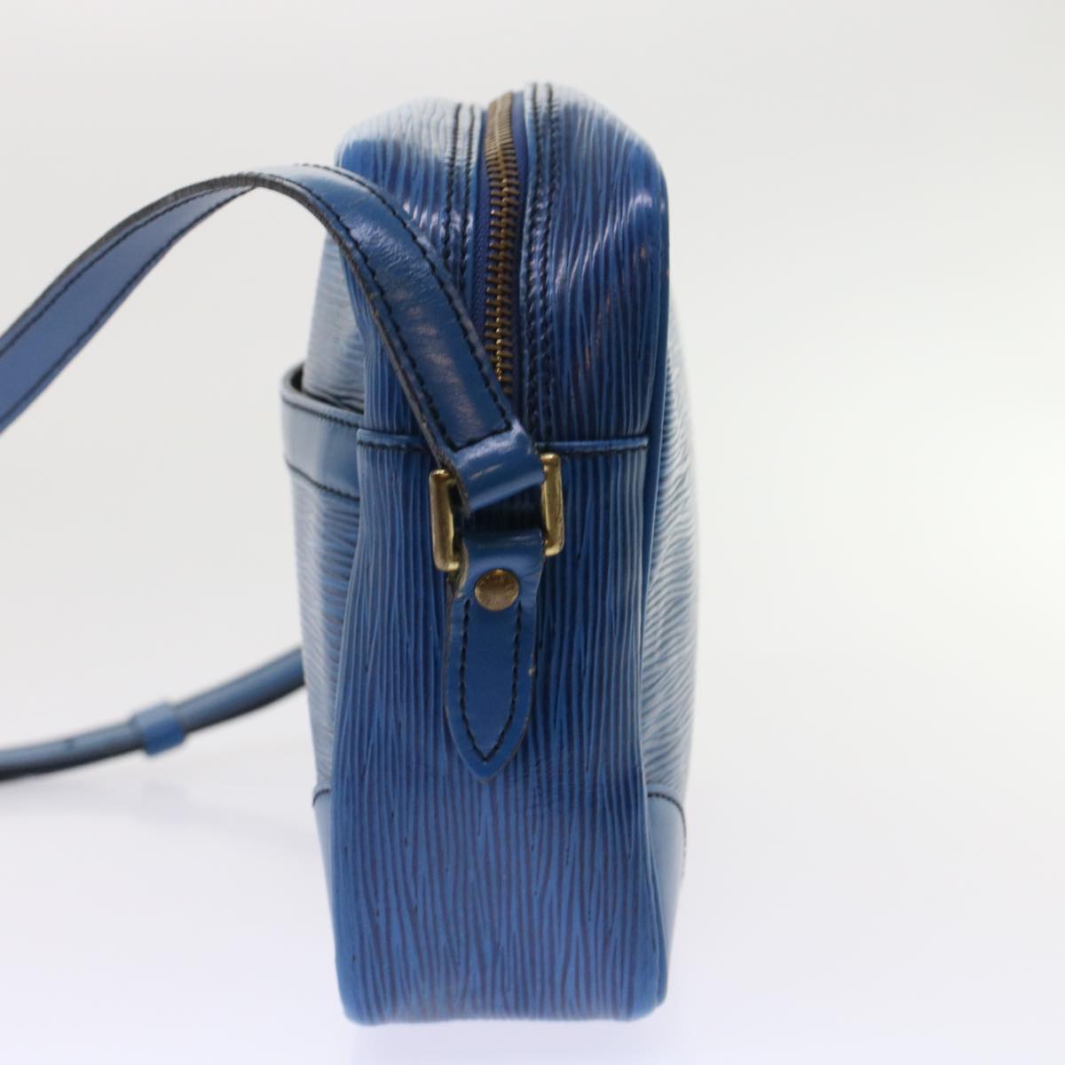 LOUIS VUITTON Epi Trocadero 27 Shoulder Bag Blue LV