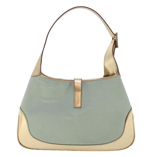 Gucci Nylon Leather Shoulder Bag