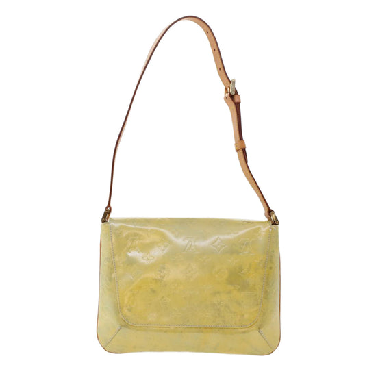 LOUIS VUITTON Monogram Vernis Thompson Street Shoulder Bag Gris M91069 LV 48803