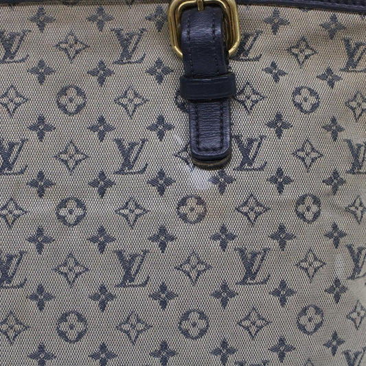 LOUIS VUITTON Monogram Mini Franoise Tote Bag 2way Blue LV
