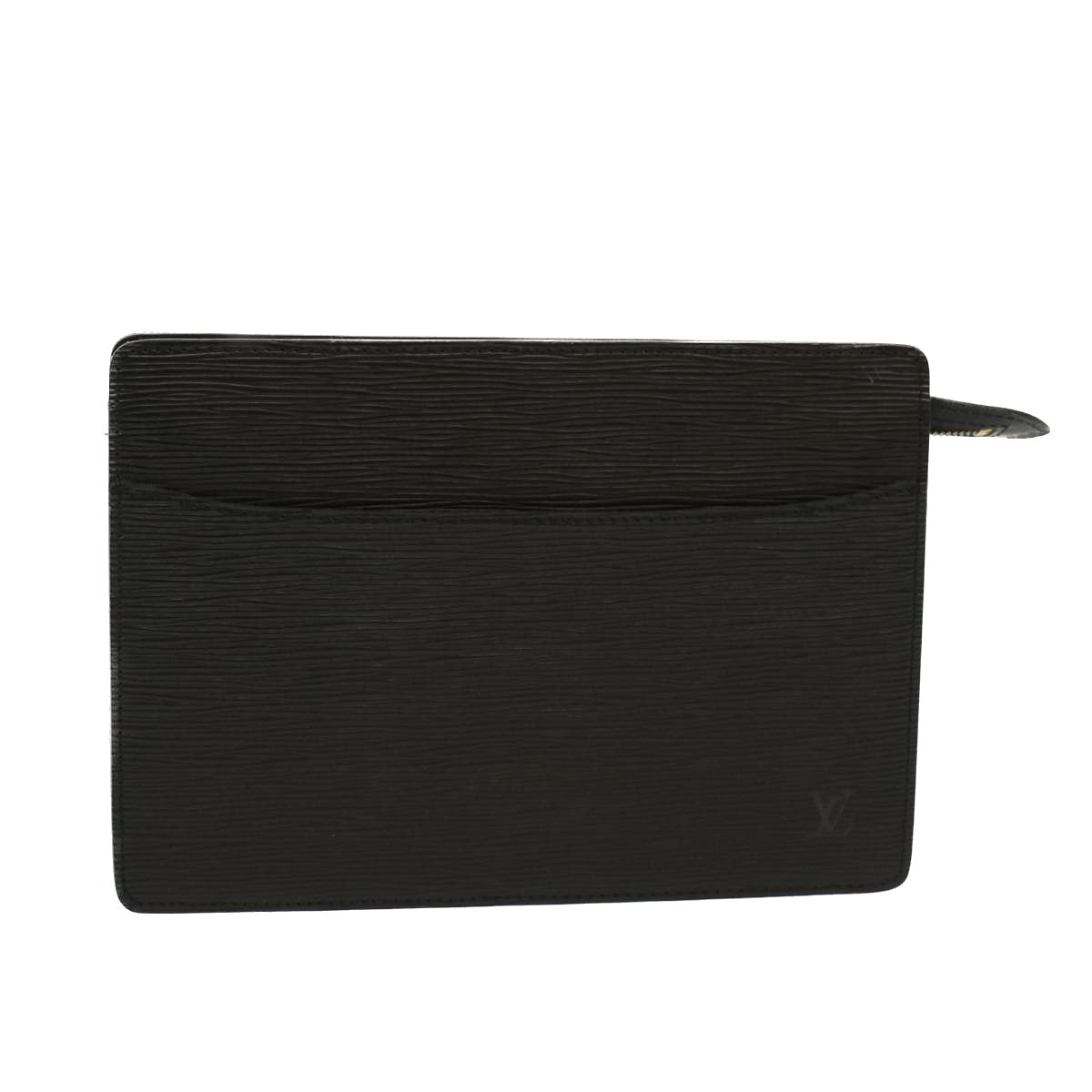 LOUIS VUITTON Epi Pochette Homme Clutch Bag Black M52522 LV 48829