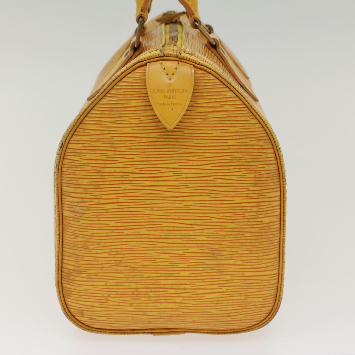 LOUIS VUITTON Epi Hand Bag Tassili Yellow LV