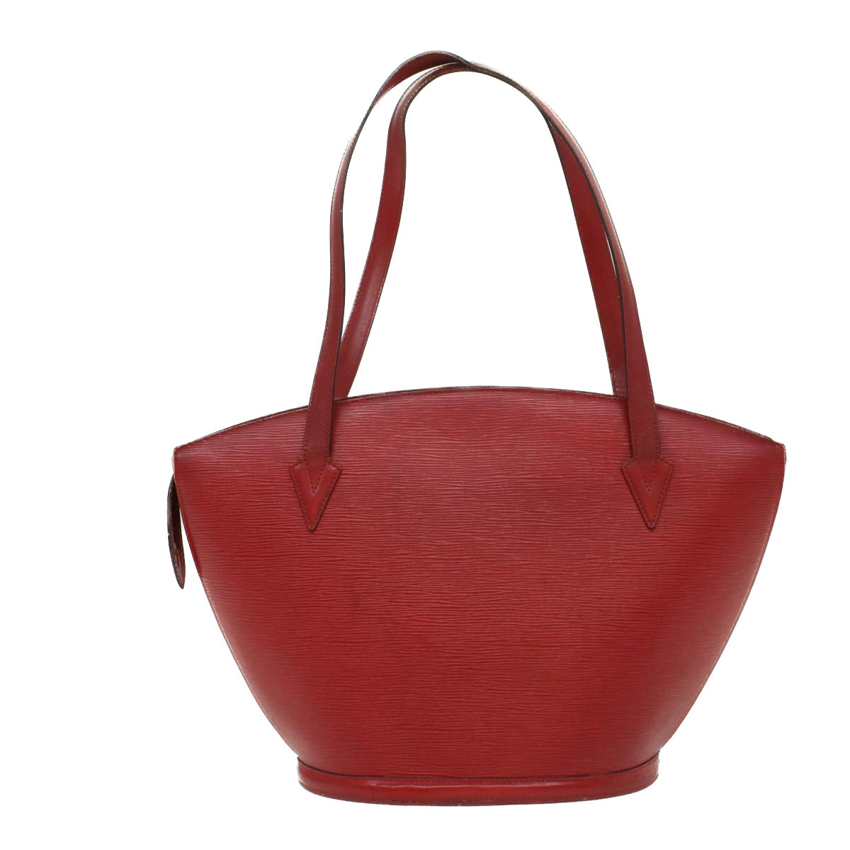 LOUIS VUITTON Epi Saint Jacques Shopping Shoulder Bag Red LV