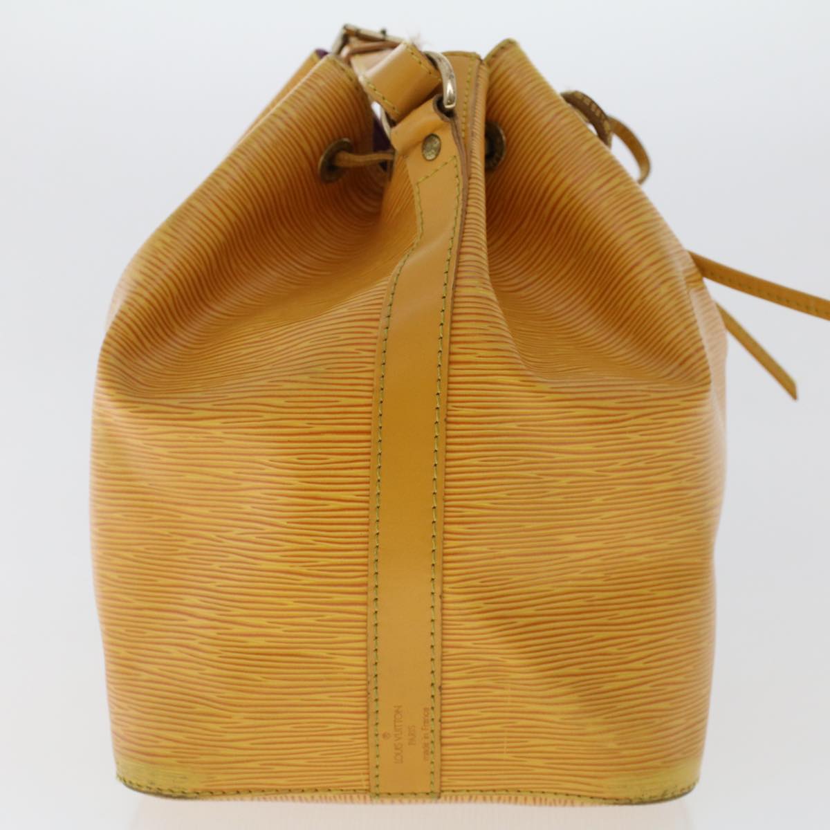 LOUIS VUITTON Epi Petit Noe Shoulder Bag Tassili Yellow M44109 LV 48975