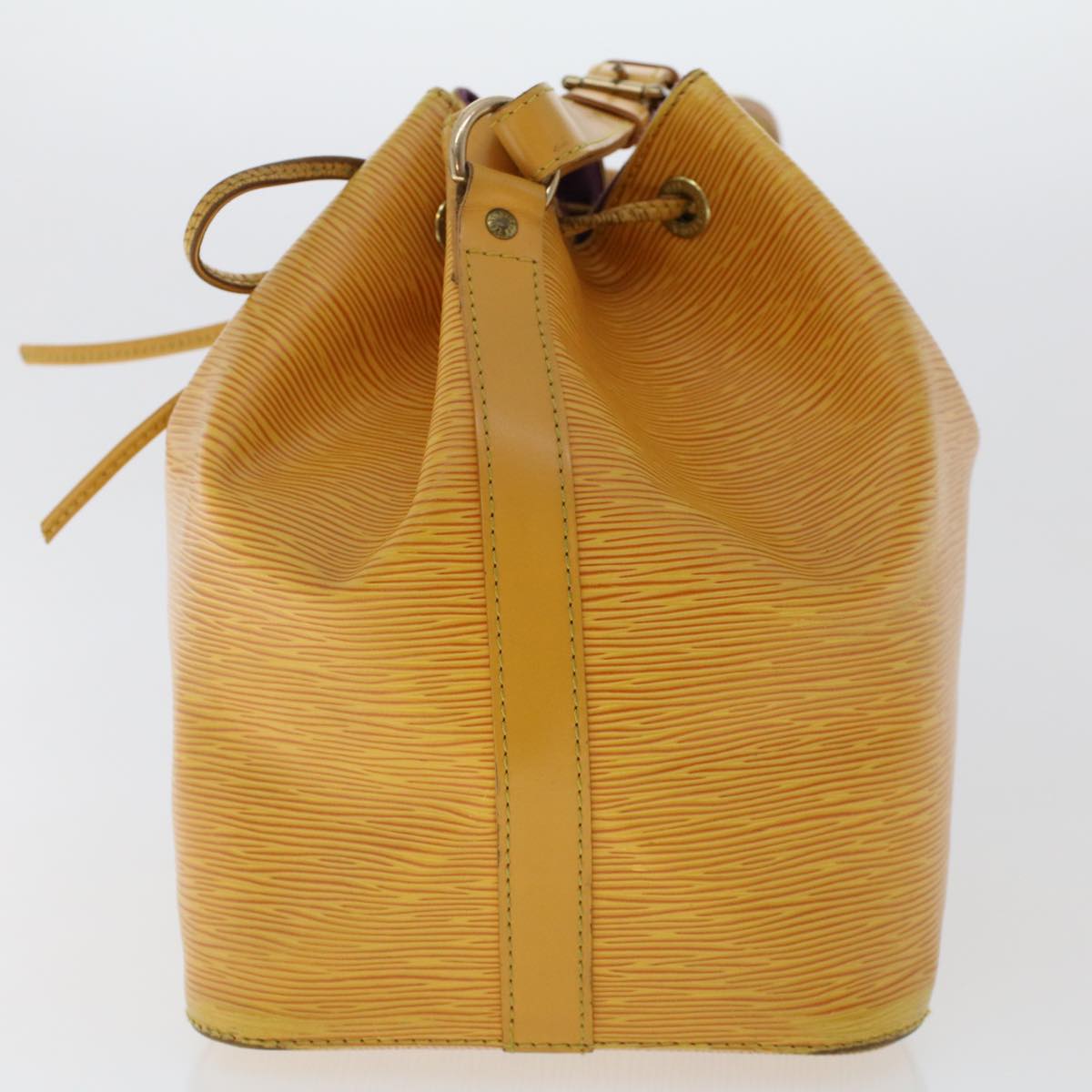 LOUIS VUITTON Epi Petit Noe Shoulder Bag Tassili Yellow M44109 LV 48975