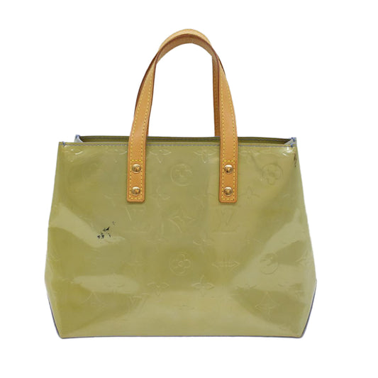 LOUIS VUITTON Monogram Vernis Reade PM Hand Bag Baby Blue LV 48999