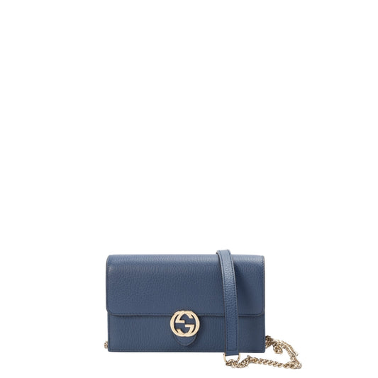 Gucci Chain Leather Crossbody