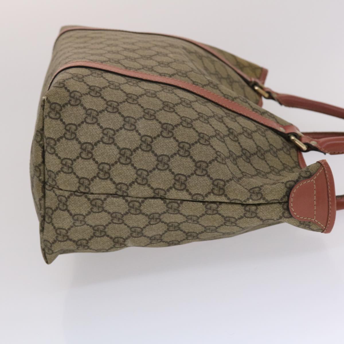 Gucci Leather Canvas Tote