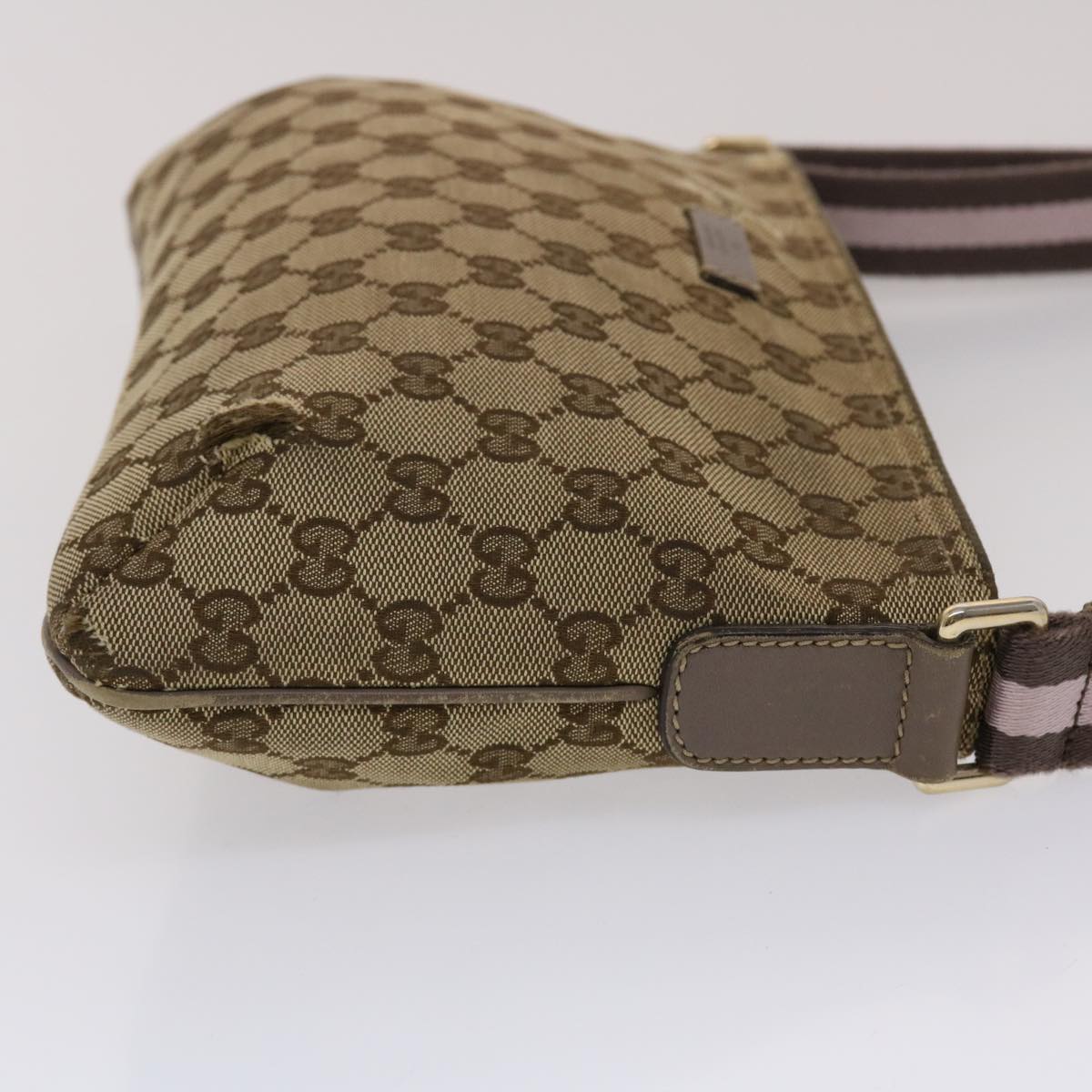 Gucci Canvas Shoulder Bag