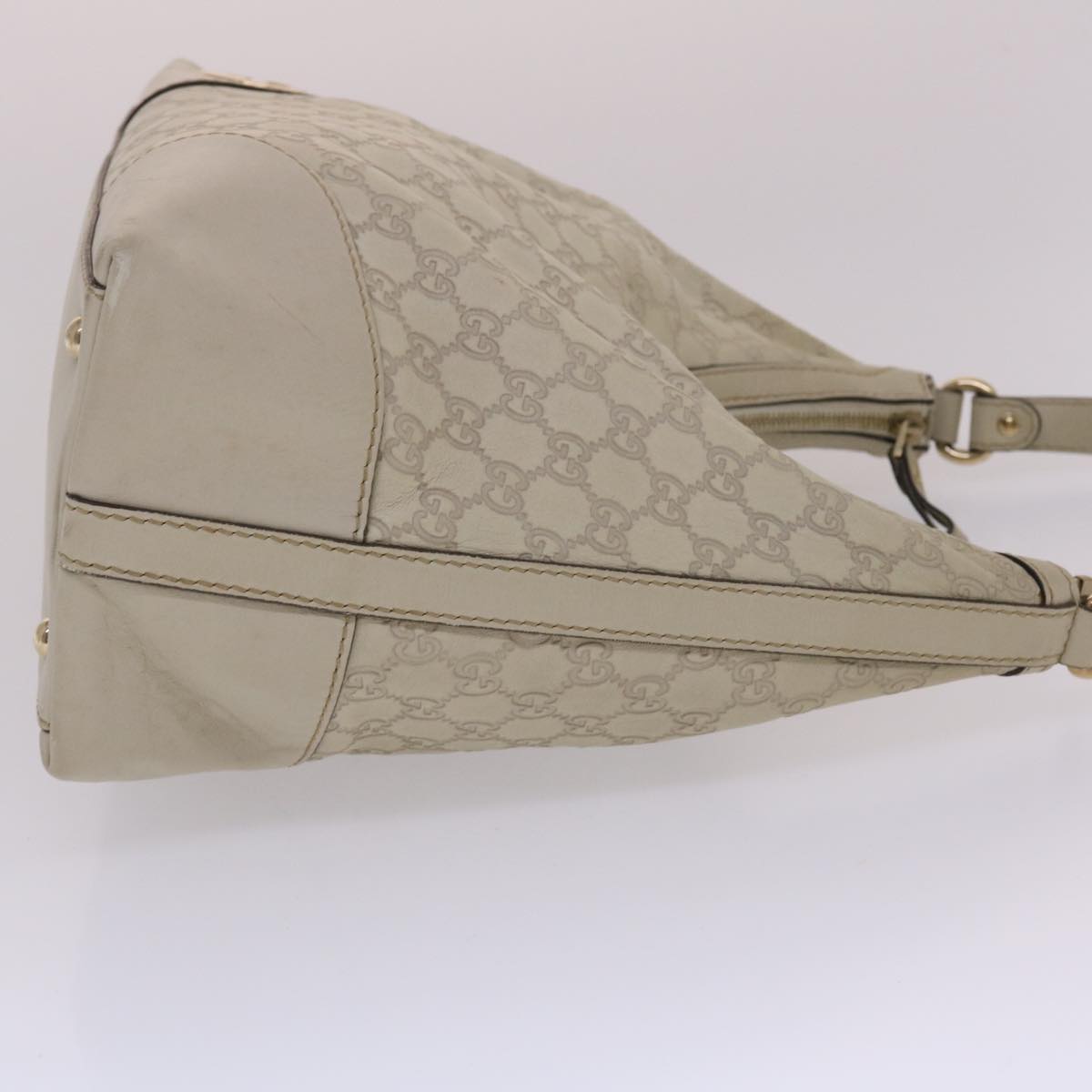 Gucci Leather Canvas Shoulder Bag