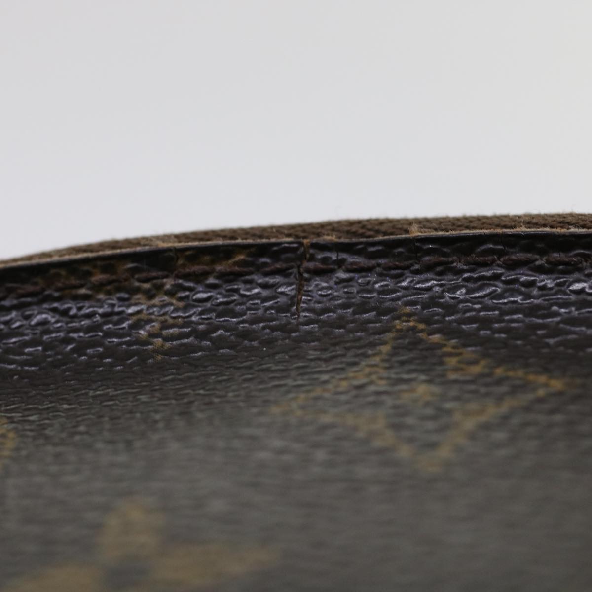 LOUIS VUITTON Monogram Pochette Cosmetic PM Cosmetic Pouch M47515 LV 49154
