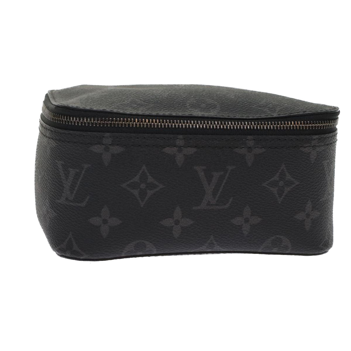 LOUIS VUITTON Monogram Eclipse Cube de Langemont PM Pouch LV Auth