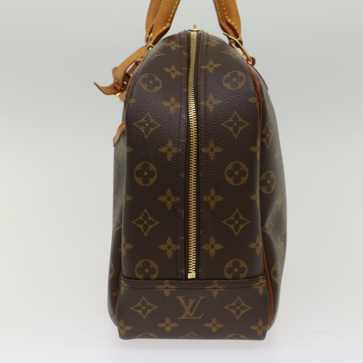 LOUIS VUITTON Monogram Deauville Hand Bag LV Auth