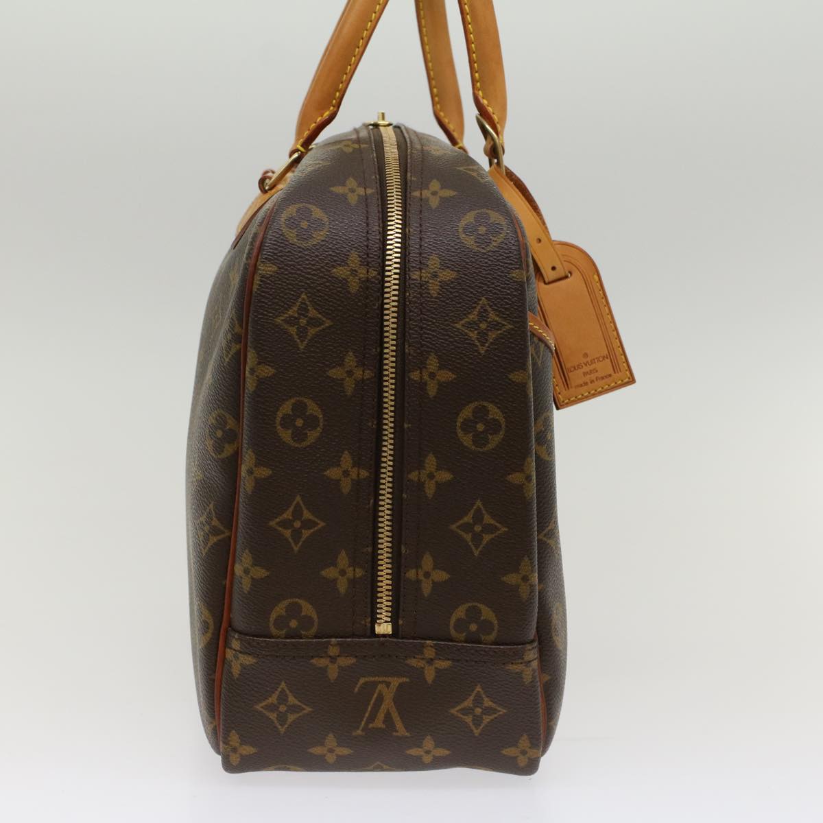 LOUIS VUITTON Monogram Deauville Hand Bag LV Auth