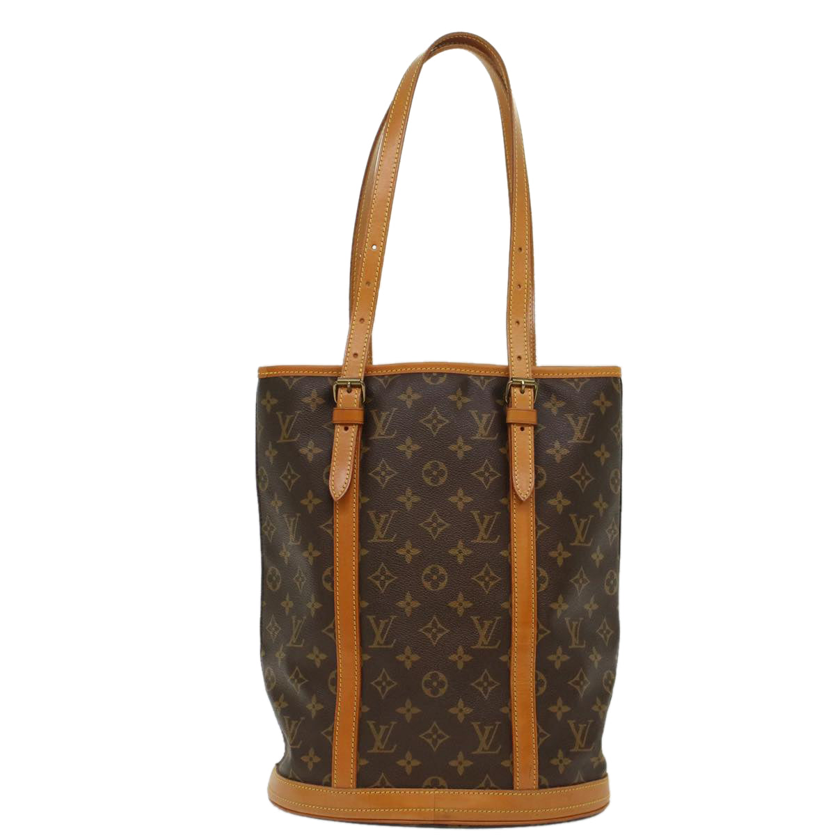 LOUIS VUITTON Monogram Bucket GM Shoulder Bag LV Auth