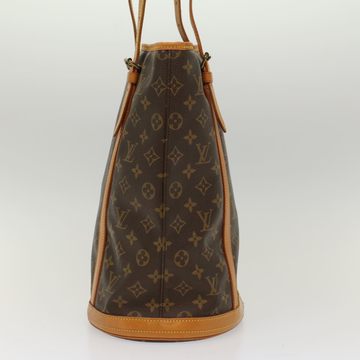 LOUIS VUITTON Monogram Bucket GM Shoulder Bag LV Auth