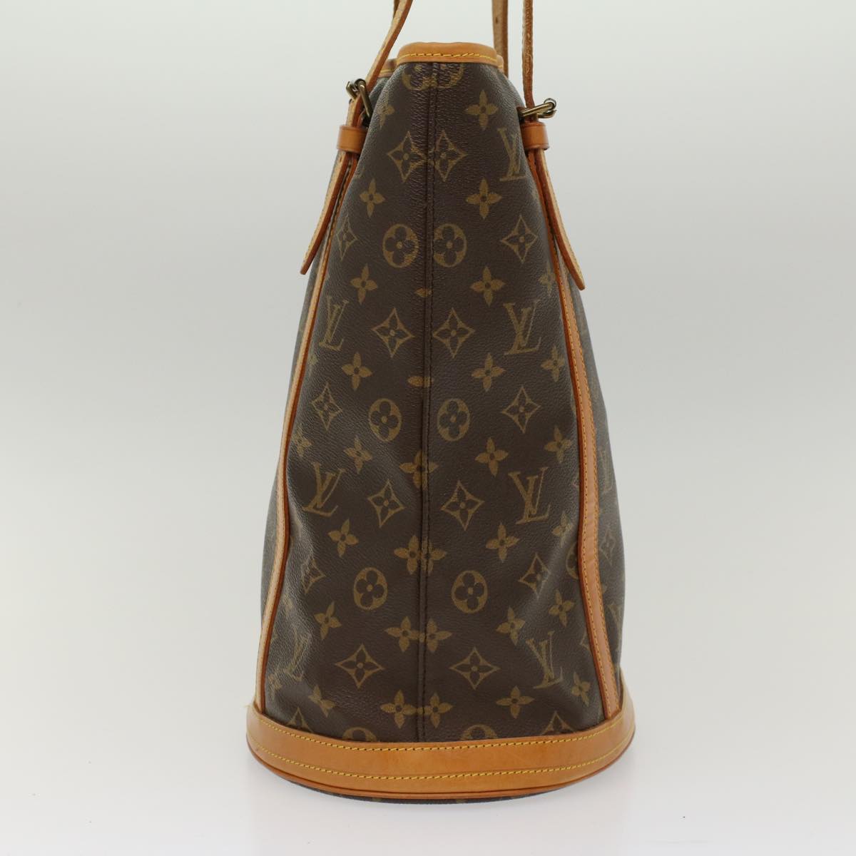 LOUIS VUITTON Monogram Bucket GM Shoulder Bag LV Auth