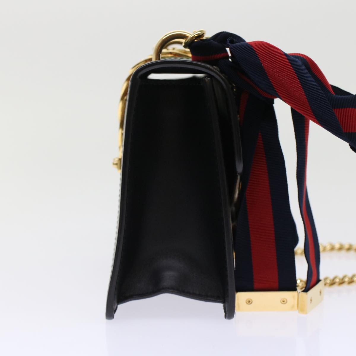 Gucci Chain Leather Shoulder Bag