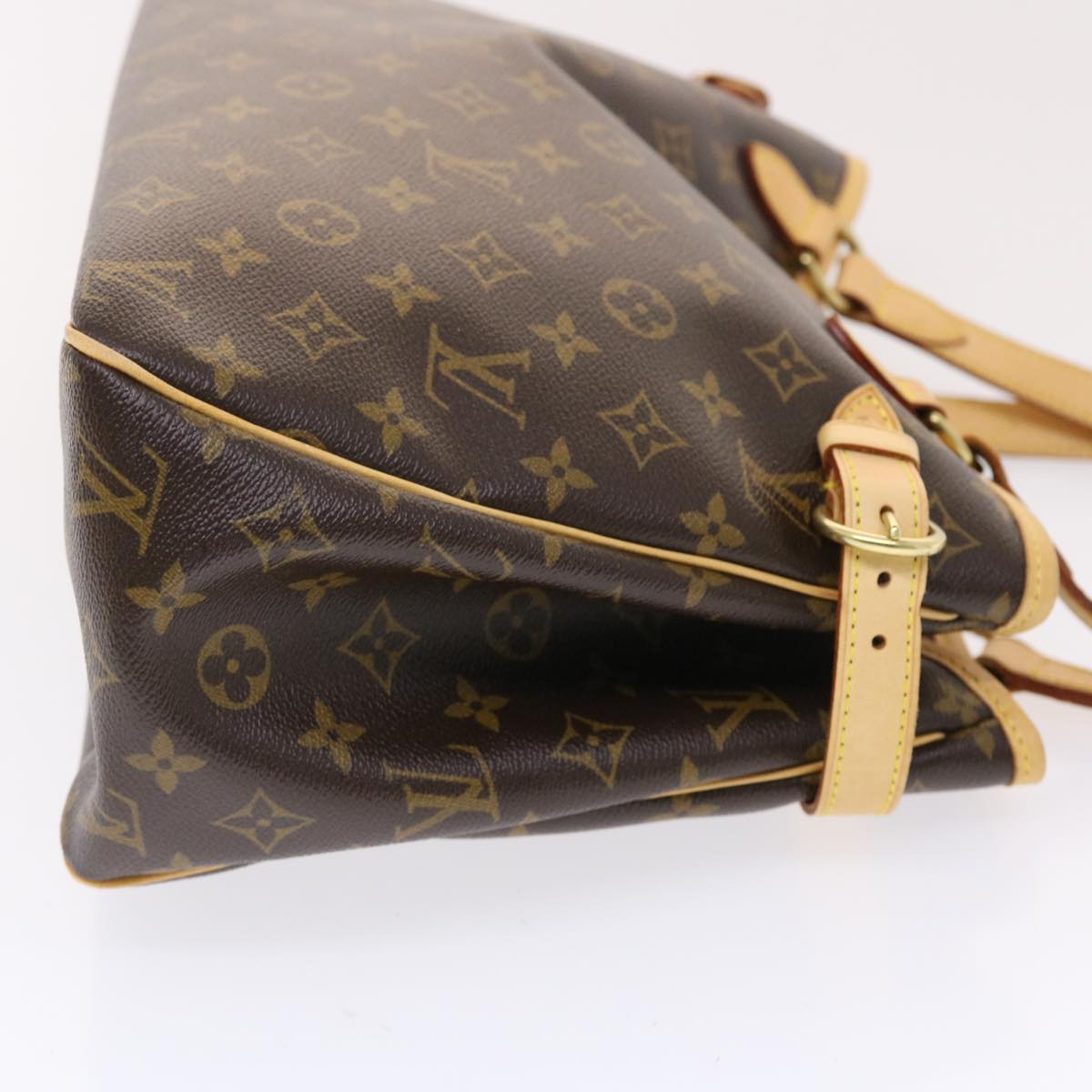 LOUIS VUITTON Monogram Batignolles Horizontal Tote Bag LV Auth