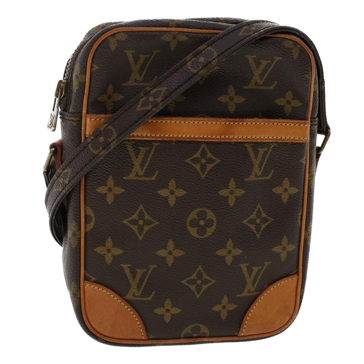 LOUIS VUITTON Monogram Danube Shoulder Bag LV Auth