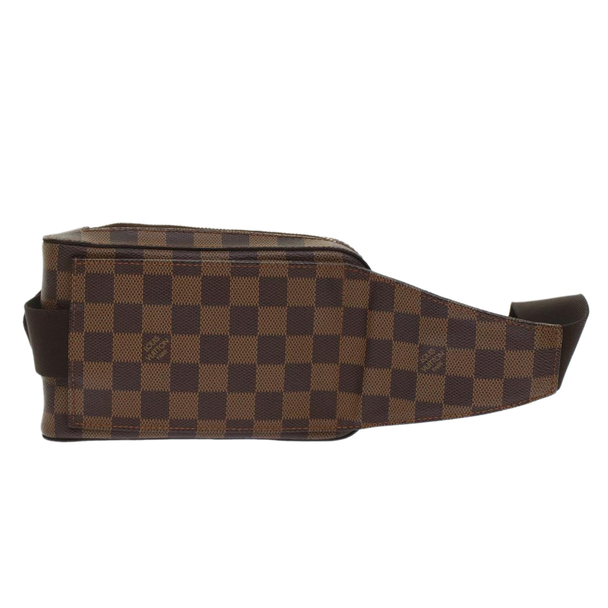 LOUIS VUITTON Damier Ebene Geronimos Shoulder Bag LV Auth