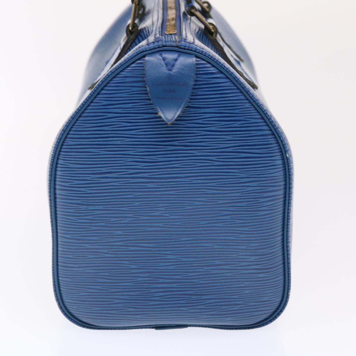 LOUIS VUITTON Epi Hand Bag Toledo Blue LV Auth