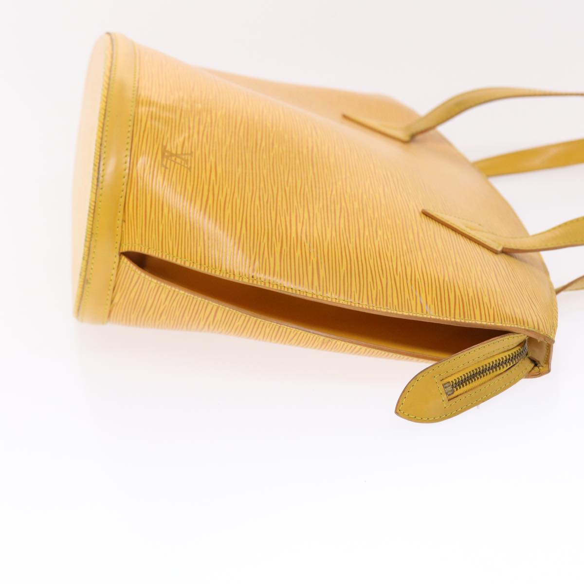 LOUIS VUITTON Epi Saint Jacques Shopping Shoulder Bag Yellow Auth