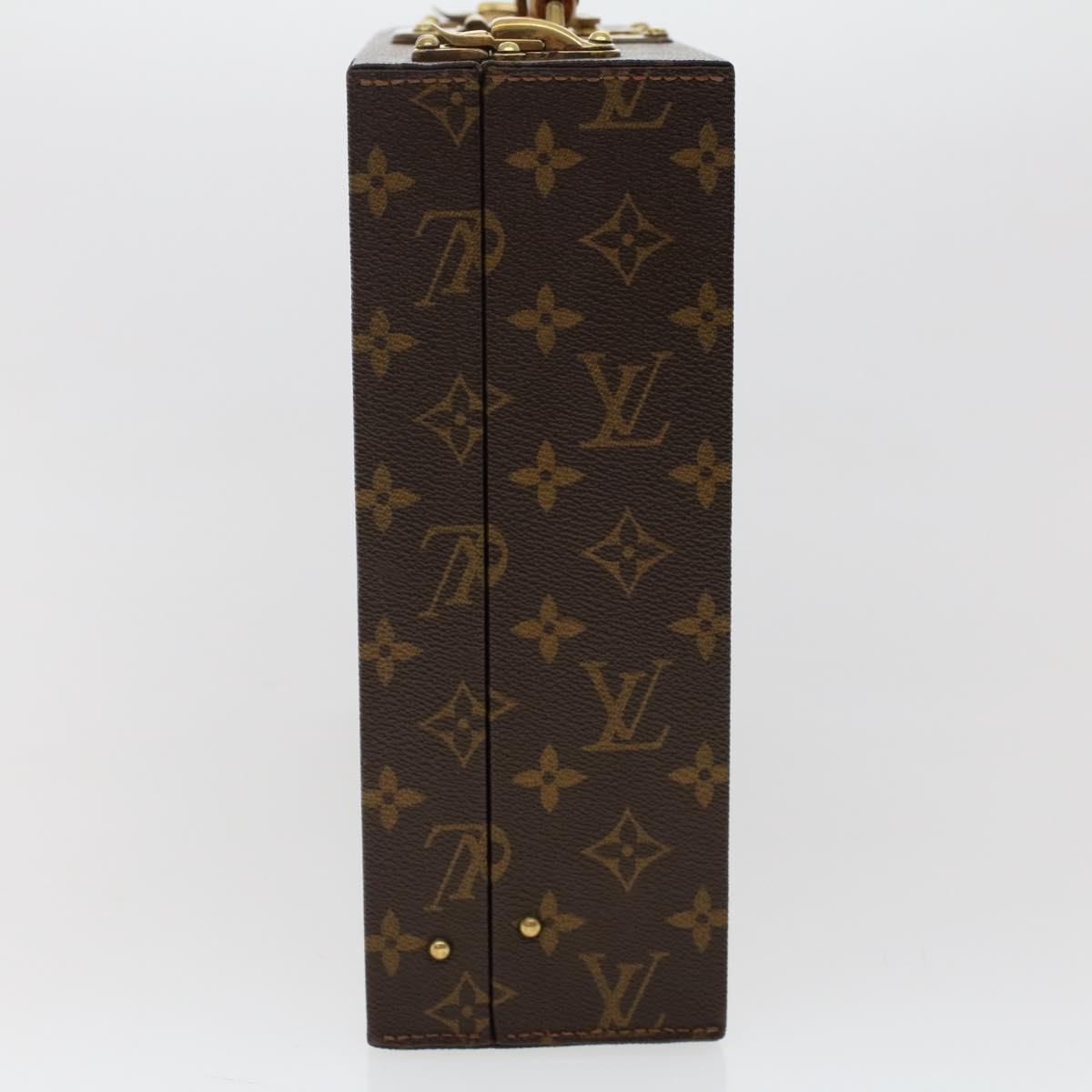 LOUIS VUITTON Monogram Boite Bijou Trunk LV Auth 49667A Handbag