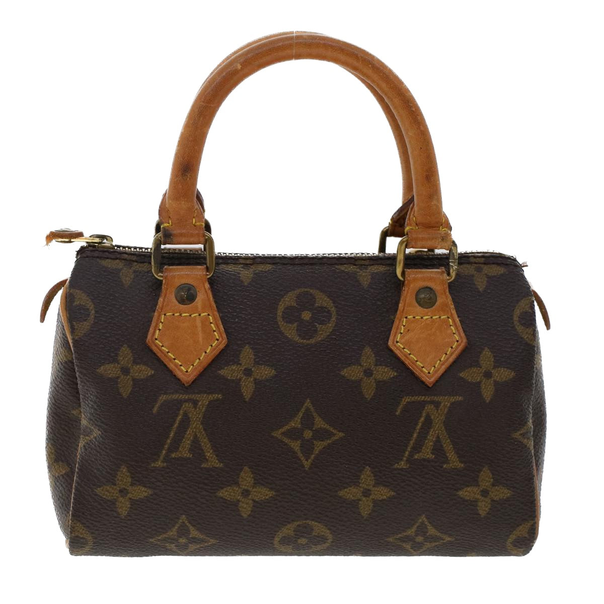LOUIS VUITTON Monogram Mini Hand Bag LV Auth