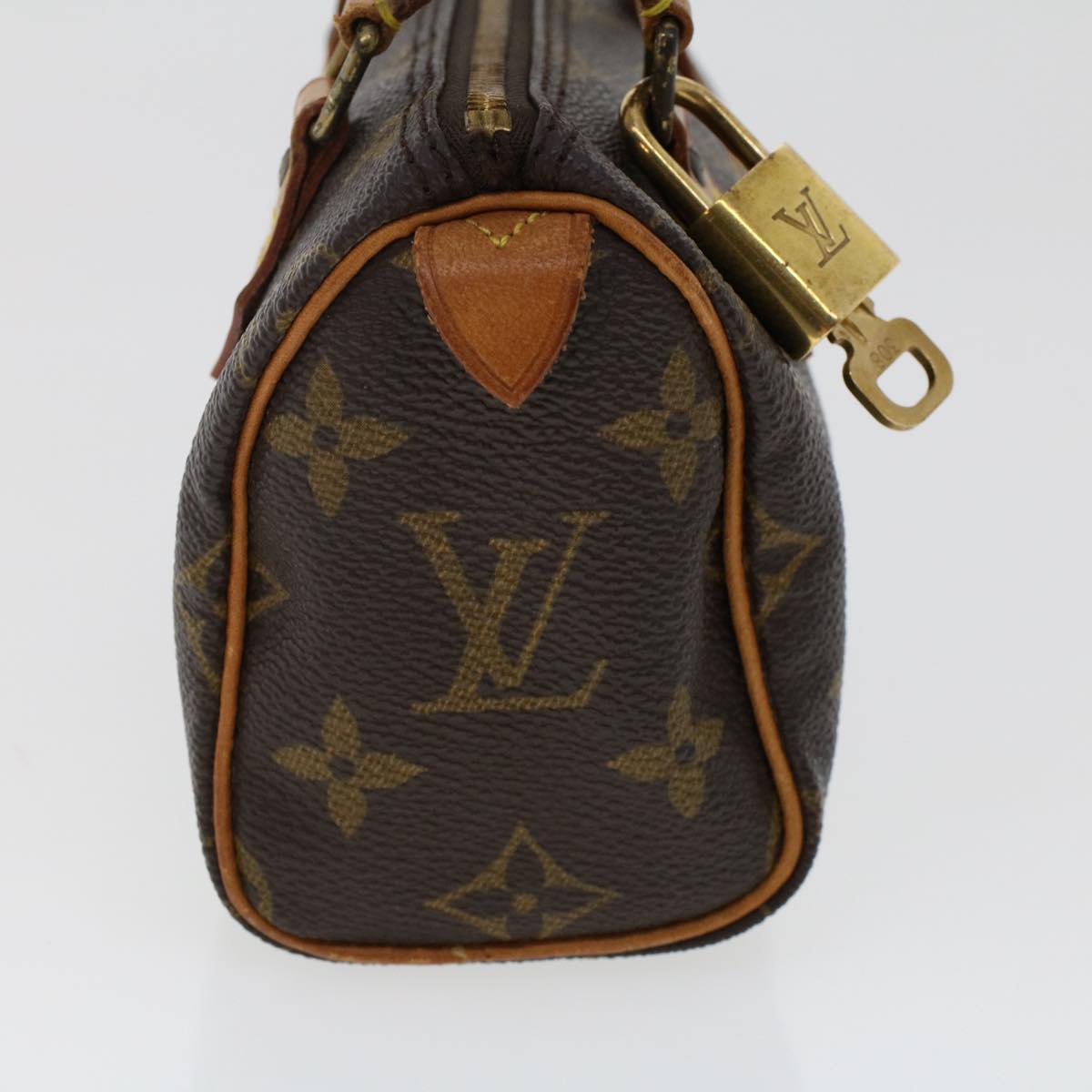 LOUIS VUITTON Monogram Mini Hand Bag LV Auth